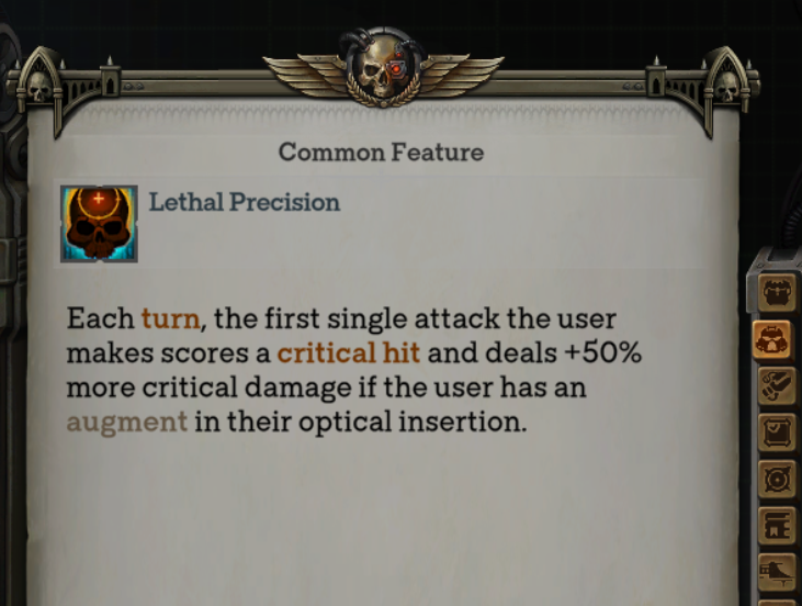Lethal Precision Talent