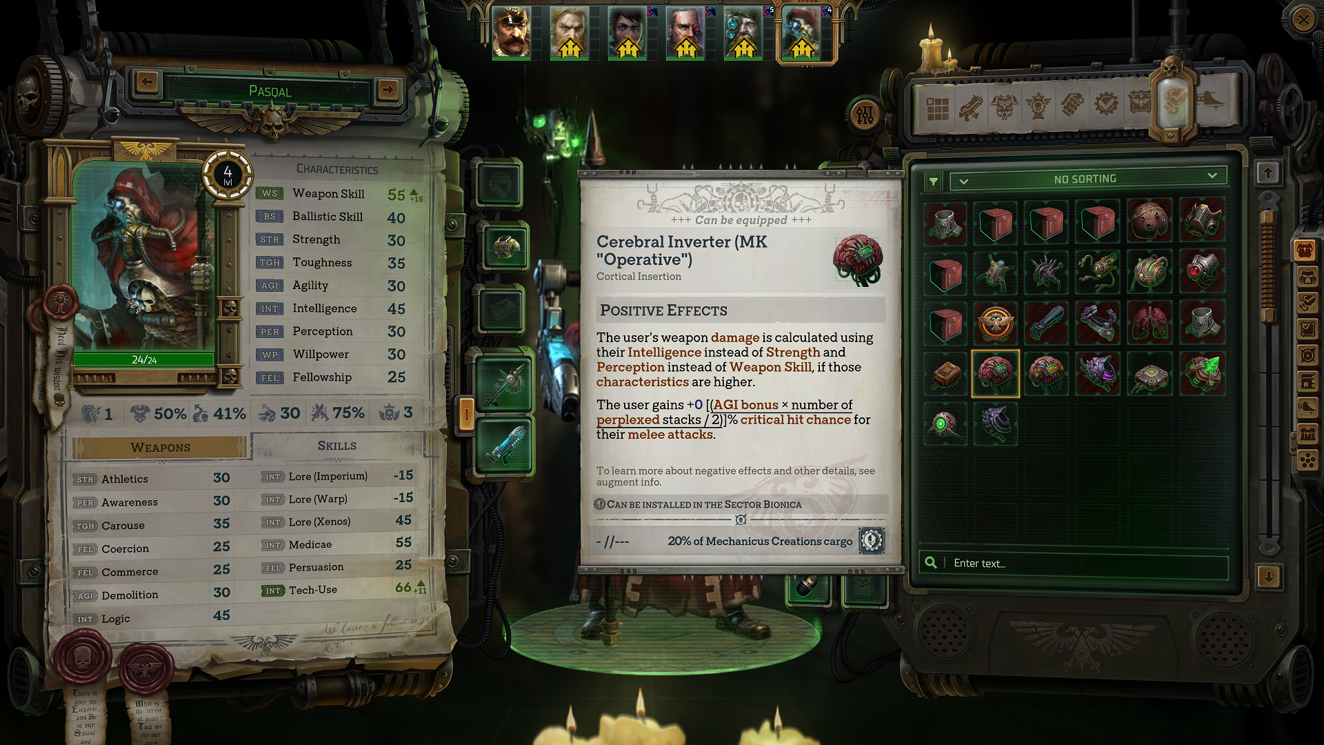 More augments!