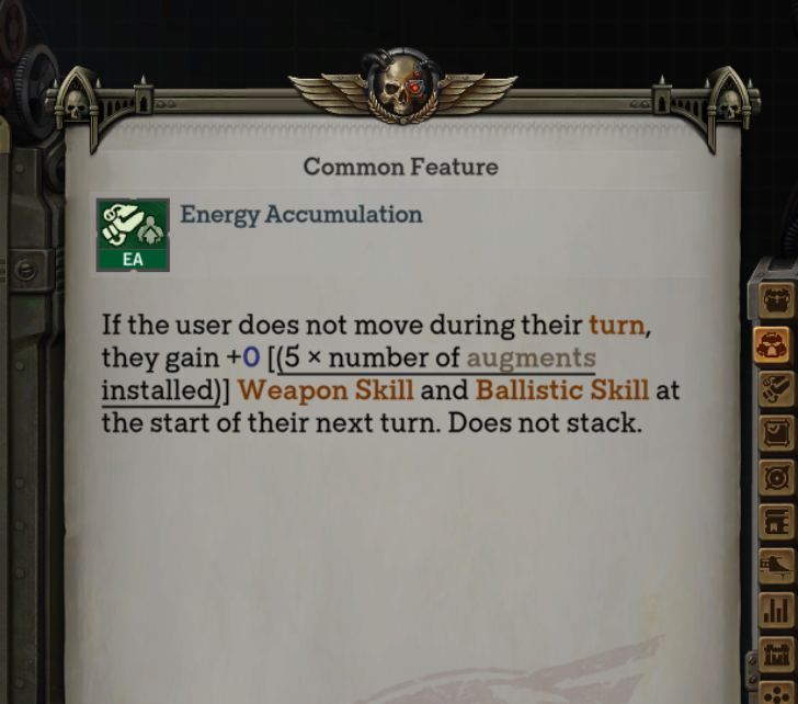 Energy Accumulation Talent